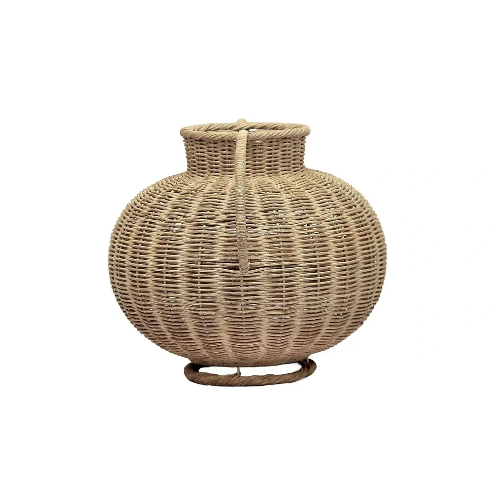 My Texas House Rattan Amphora Vase 8.86